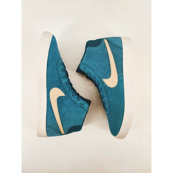 Nike Women's SB Bruin HI Noise Aqua/Summit White Shoes 9.5 US - Picture 6 of 8